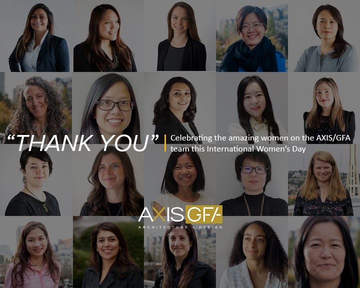 AXIS/GFA celebrates its women team members on International Women's Day